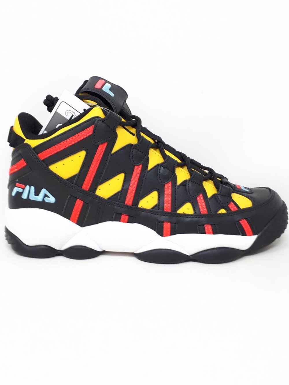Fila Stackhouse Spaghetti White Black Basketball Shoe Sneaker Mens 12 US OG NEW